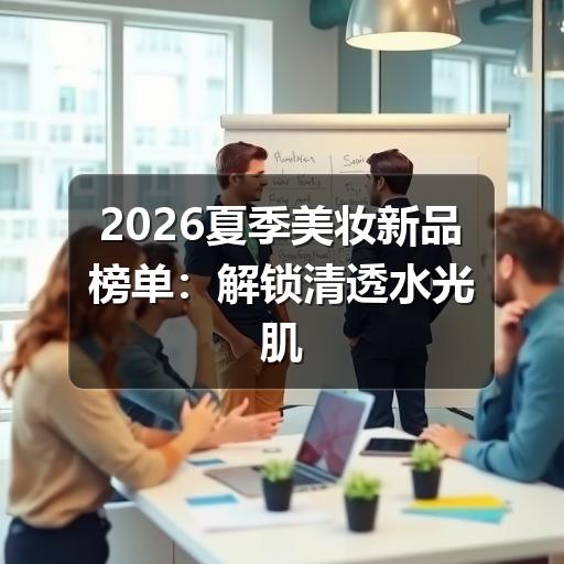 2026夏季美妆新品榜单:解锁清透水光肌的6款必入好物(图2) 2026夏季美妆新品榜单:解锁清透水光肌的6款必入好物(图2)