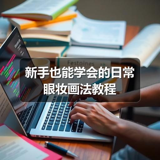 新手也能学会的日常眼妆画法教程(图2) 新手也能学会的日常眼妆画法教程(图2)