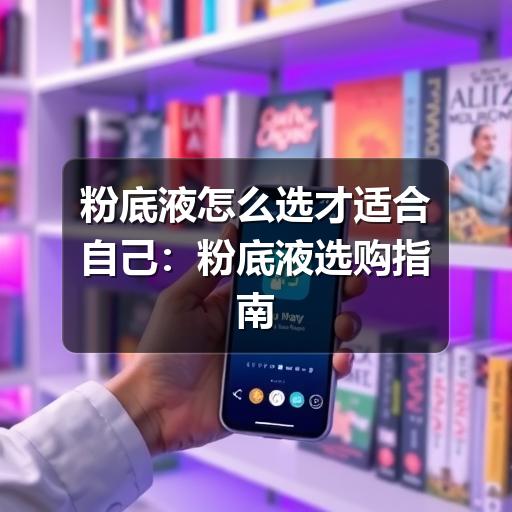 粉底液怎么选才适合自己：粉底液选购指南(图3)