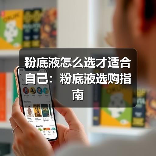 粉底液怎么选才适合自己：粉底液选购指南(图2)