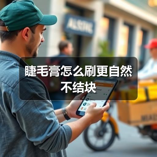 睫毛膏怎么刷更自然不结块(图2)