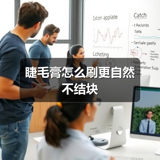 睫毛膏怎么刷更自然不结块(图3)