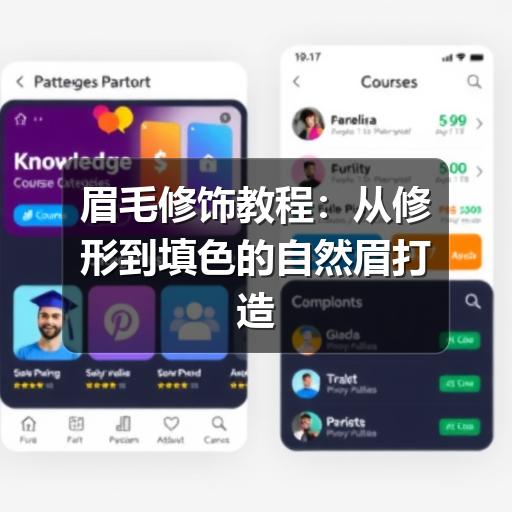 眉毛修饰教程：从修形到填色的自然眉打造方法 - ��ý���鱨��վ