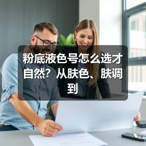 粉底液色号怎么选才自然?从肤色、肤调到试色方法一次讲清(图2) 粉底液色号怎么选才自然?从肤色、肤调到试色方法一次讲清(图2)
