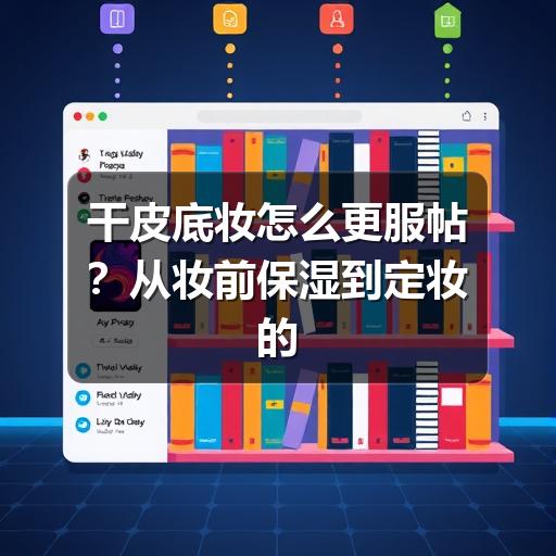 干皮底妆怎么更服帖？从妆前保湿到定妆的完整思路(图2)