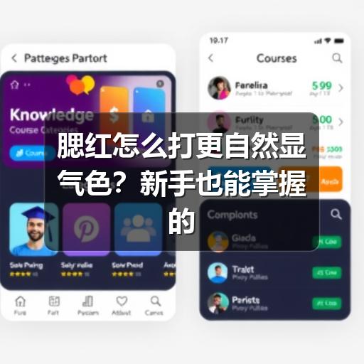 腮红怎么打更自然显气色？新手也能掌握的实用方法 - ��ý���鱨��վ