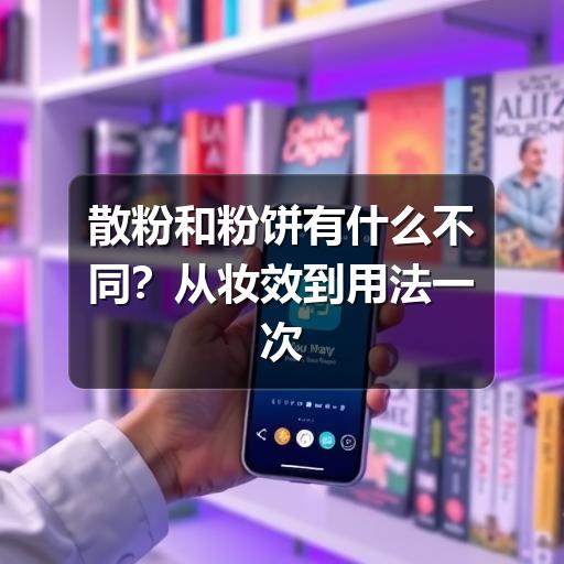 散粉和粉饼有什么不同？从妆效到用法一次讲清(图3)