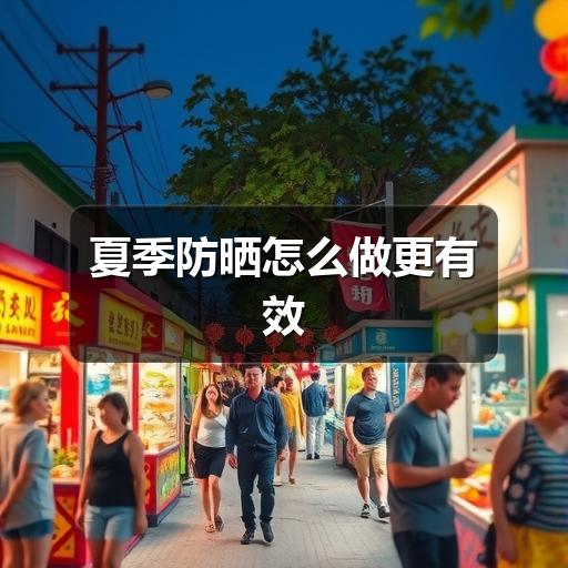 夏季防晒怎么做更有效(图2) 夏季防晒怎么做更有效(图2)