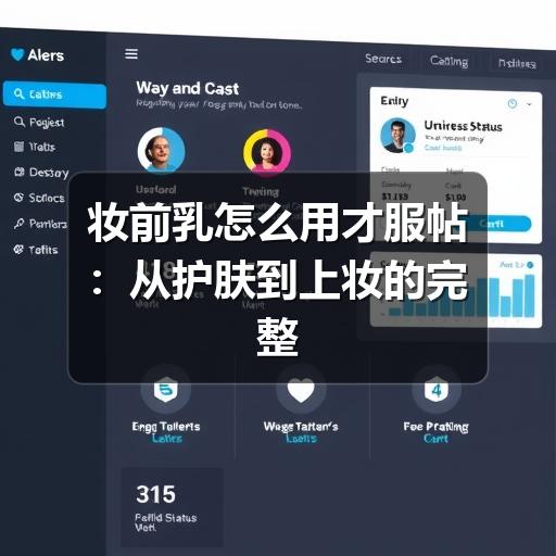 妆前乳怎么用才服帖：从护肤到上妆的完整步骤 - 玄熵芸彩彩美妆网